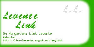 levente link business card